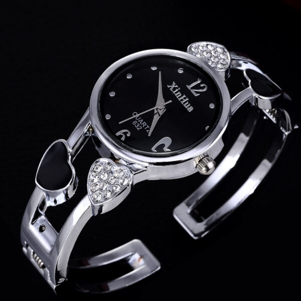 Set diamond British watch